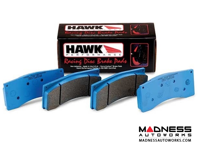 MINI Cooper Performance Brake Pad Set by Hawk Performance - Blue-42 Race - Front (R50 / R52 / R53 Models)